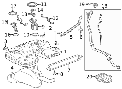Hardware, Fasteners & Fittings for 2016 Buick Envision #0