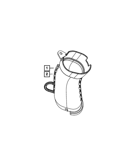 Air Inlet Components for 2010 Dodge Nitro #0