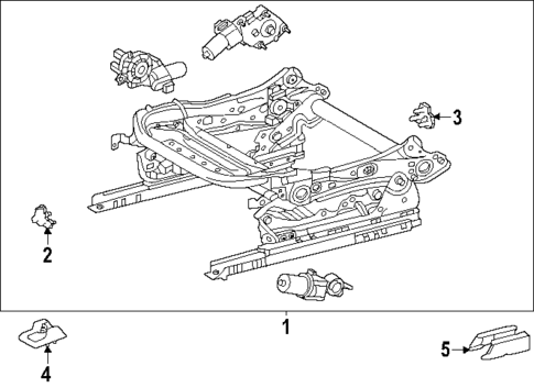 Tracks & Components for 2024 Lexus GX550 #1