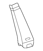 4D0853289MY9B - Body: Pillar Trim for Audi: A8, A8 Quattro, S8 Image