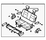 K52Y57300NCQ3 - Body: Seat Assembly for Kia: Sedona Image