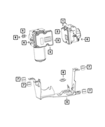 5170930AB - Brakes: Abs Control Mounting Kit for Mopar Image