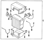 MR201712 - HVAC: Thermostatic Switch for Chrysler: Sebring | Dodge: Avenger Image