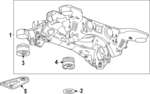 84975640 - : Support Bracket for Honda: Prologue Image