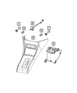 68155494AA - Electrical: Console Wiring for Mopar Image image