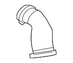 C2Z28467 - Cooling System: Outlet Tube for Jaguar Image