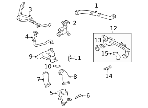 Powertrain Control for 2015 Jaguar XK #3