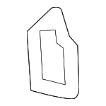 66115FL010 - Body: Defroster Grille for Subaru Image