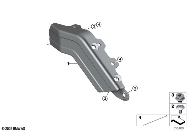 17138558368 - General Electrical System: Expanding Rivet -  for BMW-Motorrad Image