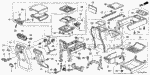 77637S9A003 - Interior/Bumper: SEAL A (CLOSE) for Honda Image