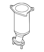 8G1Z5E213C - Exhaust: Catalytic Converter for Ford Image