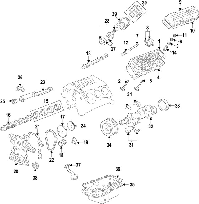 12593374 - Engine: Connecting Rod for GM Image