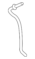 74474SJAA00 - : 2005-2012 Acura RL - Tube Assembly, Fuel Filler Pipe Drain for Acura: RL Image