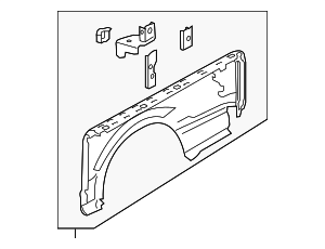 Genuine OEM Ford Part - Truck Bed Panel FL3Z-9527840-D | Genuine OEM ...