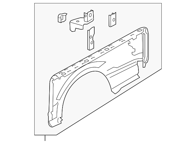 Genuine OEM Ford Part - Truck Bed Panel FL3Z-9527840-D | Genuine OEM ...