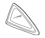 73501ST7A02 - Body: Glass Assembly for Acura: Integra Image