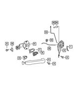 5161599AA - Frame, Bumper, and Fascia: Wiring Seal for Mopar Image