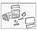 7L3Z17682CB - Body: Mirror Assembly for Ford: F-150 Image