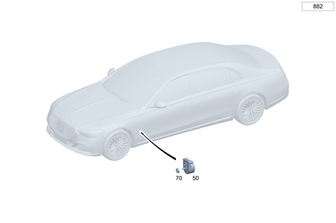 Anti-Theft Alarm System for 2025 Mercedes-Benz Maybach S680 #0