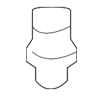 3D0853576 - Body: Sill Plate Clip for Volkswagen: GTI, Phaeton, Rabbit Image