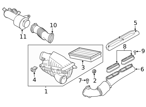 Air Intake for 2021 Land Rover Range Rover #0