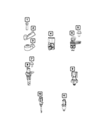 5038851AC - Electrical: Air Pressure Sensor for Mopar Image