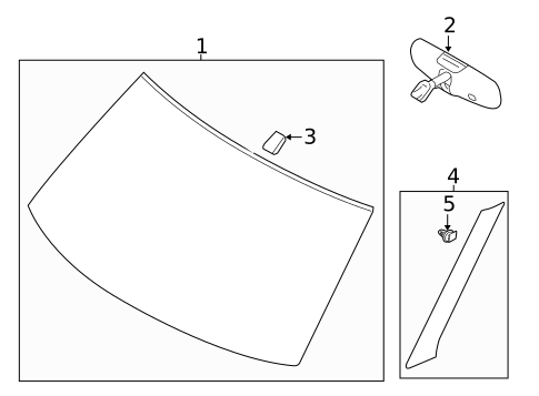 Reveal Moldings for 2010 Ford Flex #0