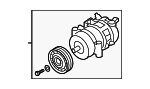 4G0260805D - : Compressor Assembly for Audi: A6, A6 Quattro Image