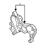4792924AC - Engine: Inner Timing Cover for Chrysler: 300 | Dodge: Challenger, Charger, Magnum Image