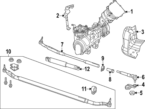 Steering Gear & Linkage for 2023 Ram 3500 #2