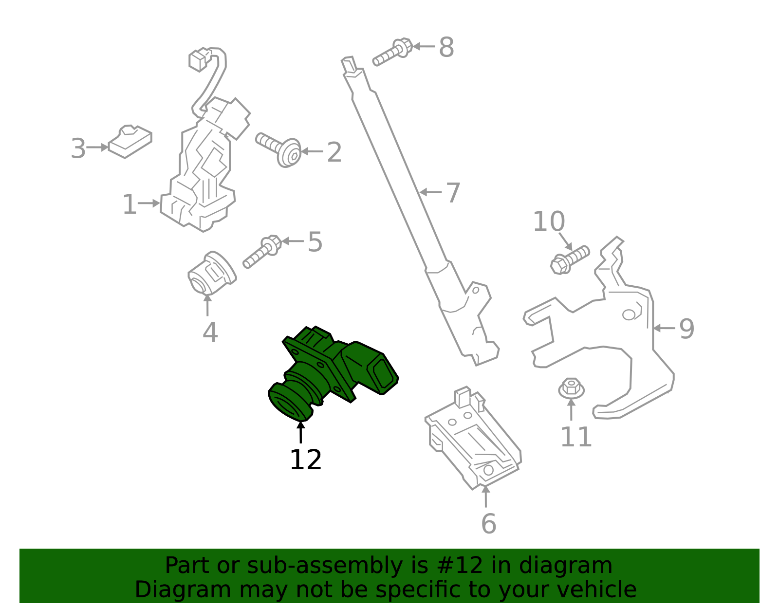 Genuine OEM Ford Part - GA8Z-19G490-A Rear Camera GA8Z-19G490-A ...
