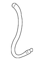 98651424100 - Body: Drain Hose for Porsche: 911, Boxster Image