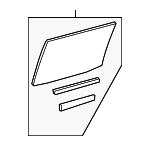 681130E040 - Body: Door Glass for Toyota Image image