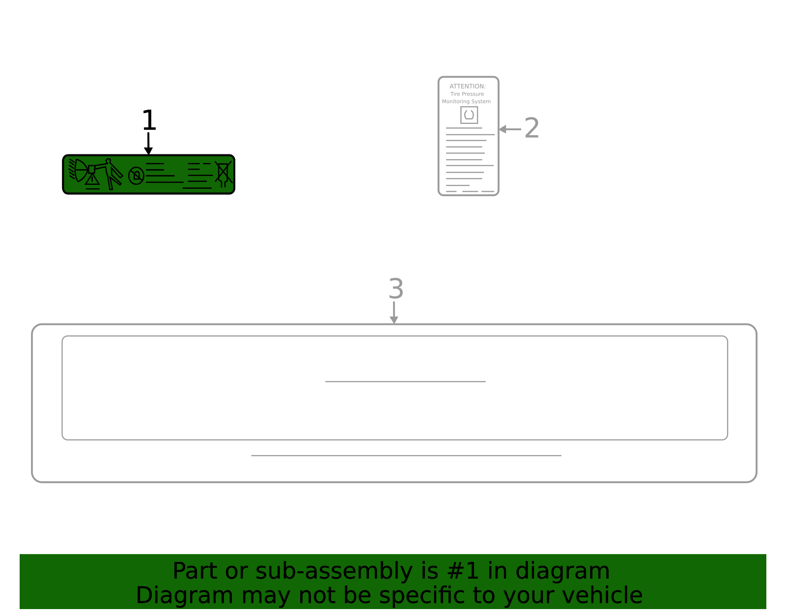 Info Label - BMW (71235A17FA6)