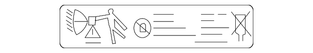 Info Label - BMW (71235A17FA6)