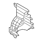 72213FJ020 - HVAC: Upper Case for Subaru: Crosstrek, Forester, Impreza, WRX, WRX STI, XV Crosstrek Image