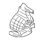 72213FJ030 - HVAC: Upper Case for Subaru: Crosstrek, Forester, Impreza, WRX, WRX STI, XV Crosstrek Image