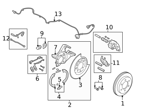 Disc Pads & Brake Shoes for 2010 Ford F-150 #0