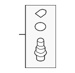 2307036010 - Fuel System: Pressure Reg for Lexus: ES300h, ES350, GS200t, GS300, GS350, GX550, IS200t, IS300, IS350, LC500h, LS500, LS500h, LX600, NX200t, NX250, NX300, NX350, RC200t, RC300, RC350, RX350, RX350L, RX450h, RX450hL Image