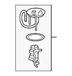 7702478040 - : Plate for Lexus: NX300 Image