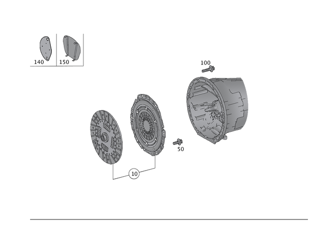 6420110008 - Clutch: Cap for Mercedes-Benz: C300, C350, C400, C43 AMG, C450 AMG, C63 AMG, CL550, CL63 AMG, CLK63 AMG, CLS400, CLS550, CLS63 AMG, CLS63 AMG S, E320, E350, E400, E43 AMG, E450, E550, E63 AMG, E63 AMG S, G63 AMG, GL320, GL350, GL450, GL550, GL63 AMG, GLC300, GLC43 AMG, GLE350, GLE400, GLE43 AMG, GLE450 AMG, GLE550e, GLE63 AMG, GLE63 AMG S, GLK350, GLS350d, GLS450, GLS550, GLS63 AMG, Maybach S550, ML320, ML350, ML400, ML450, ML550, ML63 AMG, R320, R350, S350, S400, S450, S500, S550, S550e, S63 AMG, SL400, SL450, SL550, SL63 AMG, SLC43 AMG, SLK350, SLK55 AMG Image image