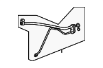 80321TF0G01 - HVAC: Rear AC Line for Honda: Fit Image