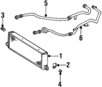 1201800030 - : Oil Feed Tube for Mercedes-Benz: 600 SEC, S 600 Image