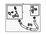 5Q0122051EB - Belts &amp; Cooling: Radiator Coolant Hose for Volkswagen Image