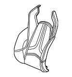 86796550 - Body: Seat Back Cover for GM Image