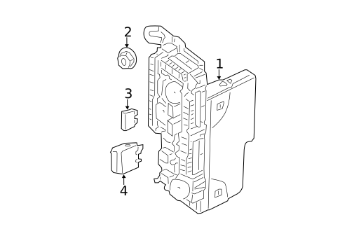 Fuse & Relay for 2000 Mercedes-Benz CLK430 #0
