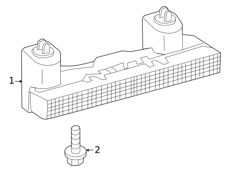 High Mounted Stop Lamp for 2010 Scion xD #0
