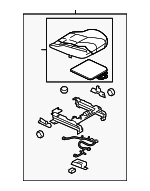 GS3R88110B30 - : 2009-2010 Mazda 6 - Seat Cushion for Mazda: 6 Image