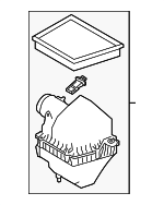 LR172971 - : Air Cleaner Assembly for Land-Rover Image