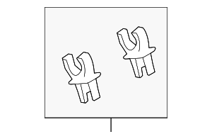 95855222300 - Body: Glove Box Assembly Holder for Porsche Image